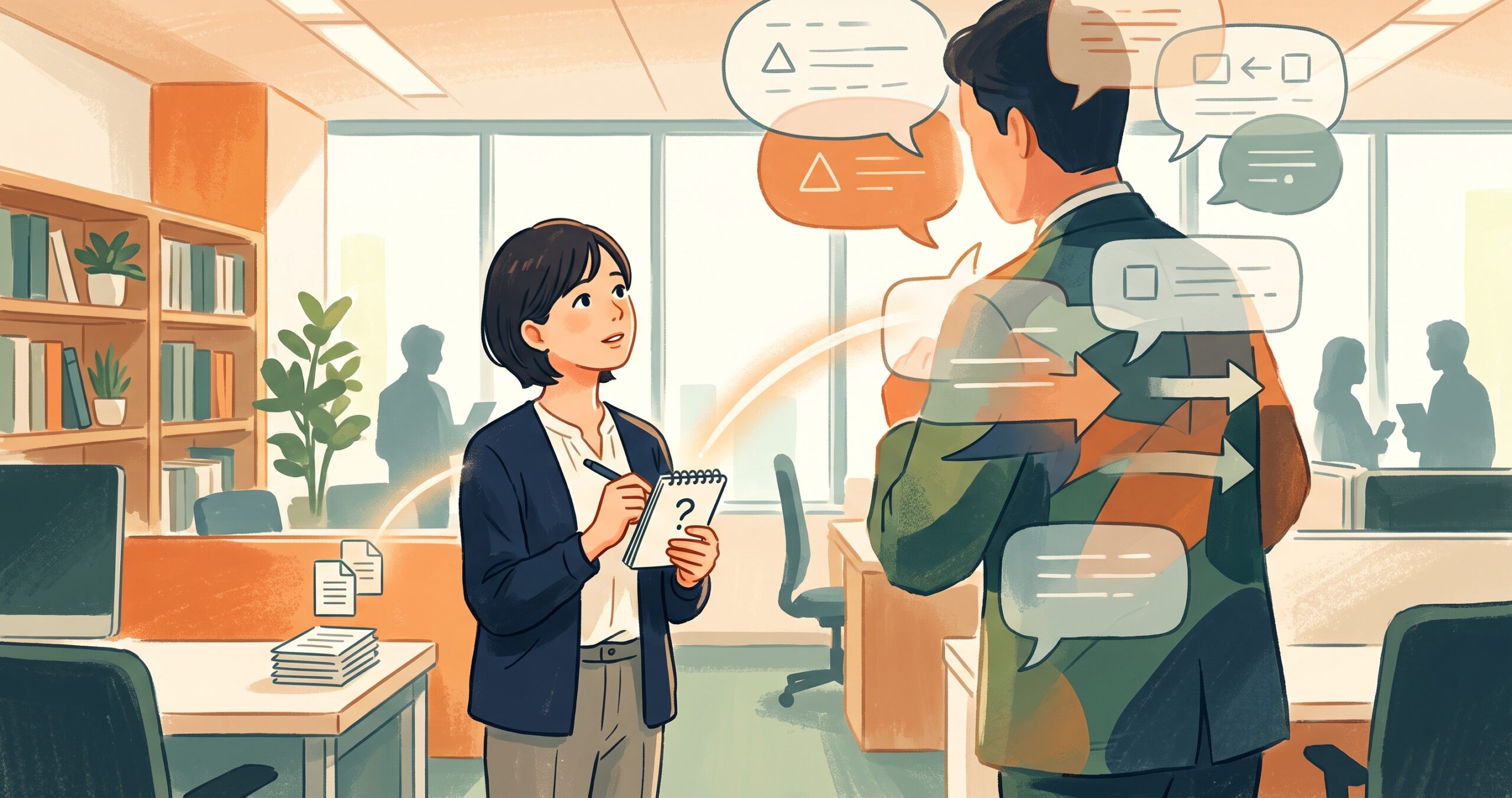 反論はできなかった。でも、質問ならできた
