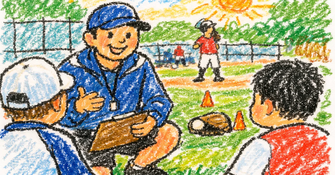 エラーした選手に、正解を教えないようにしている