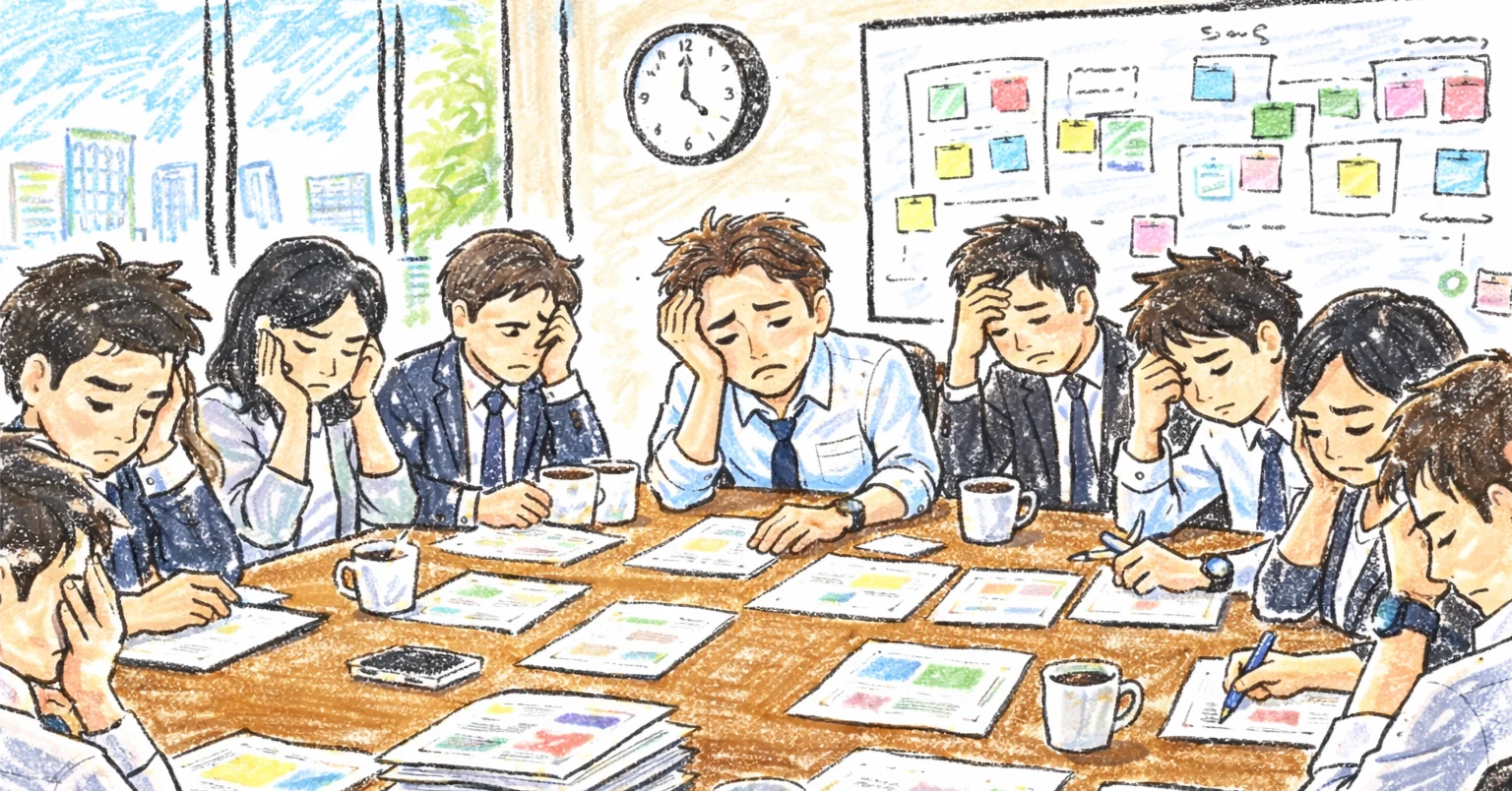 会議を断るのが上手い人には、なれませんでした